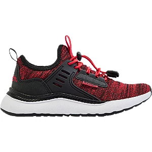 Czerwono-czarne sneakersy dziecięce bench - Damskie - Kolor: Czerwone - Rozmiar: 33