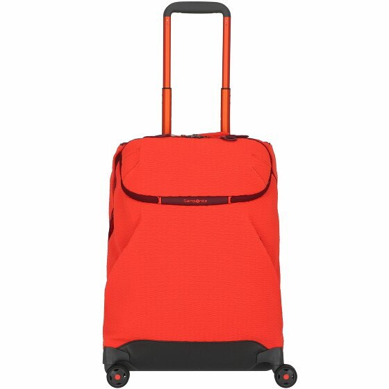 Samsonite Neoknit Spinner 4-Wheel Cabin Trolley 55 cm fluo red port