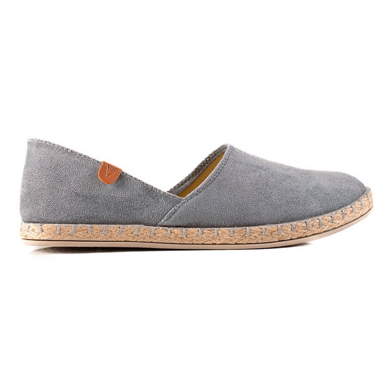 Szare Espadryle VINCEZA