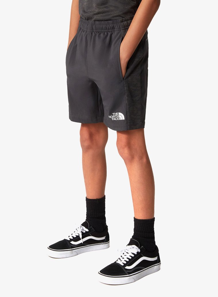 Spodenki chłopięce The North Face Boy&#039;s Mountain Athletics Shorts - grey heather