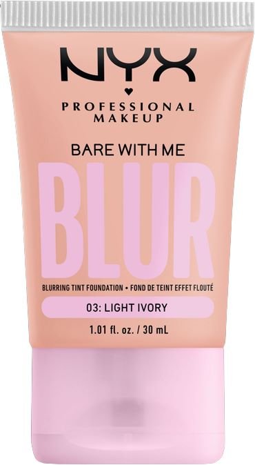 NYX Bare With Me Blur Podkład do twarzy Light Ivory