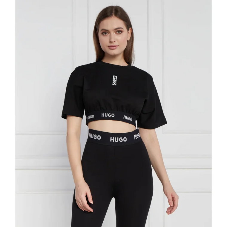 HUGO T-shirt Dalexi | Cropped Fit