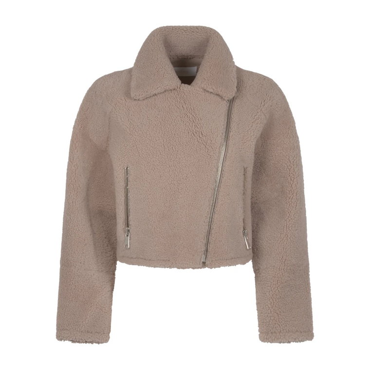 Faux Fur Shearling Jackets Yves Salomon