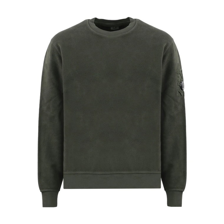 Crew Neck Sweatshirt - Klasyczny Styl C.p. Company