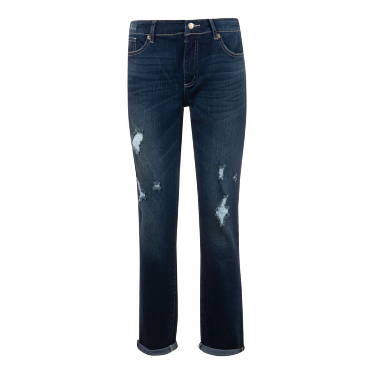 Indigo Denim 5 Kieszeni Jeans Armani Exchange