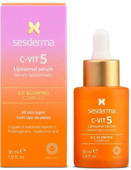 Witaminizowane serum do twarzy Sesderma C-Vit 5 Liposomado 30 ml (8429979462169). Serum do twarzy