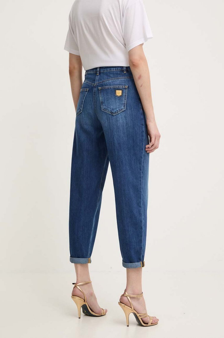 Elisabetta Franchi jeansy damskie high waist PJ72D46E2