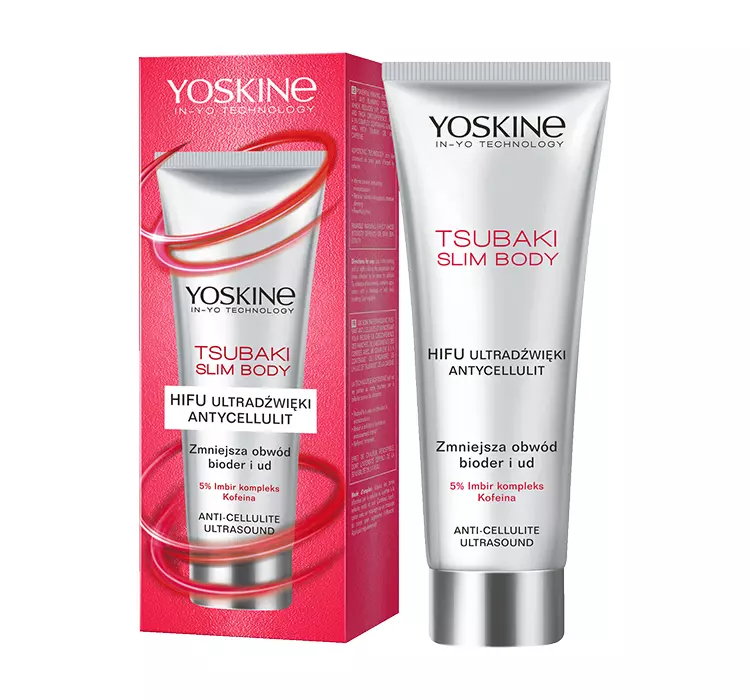 YOSKINE TSUBAKI SLIM BODY ZABIEG HIFU ULTRADŹWIĘKI ANTYCELLULITOWE 200ML