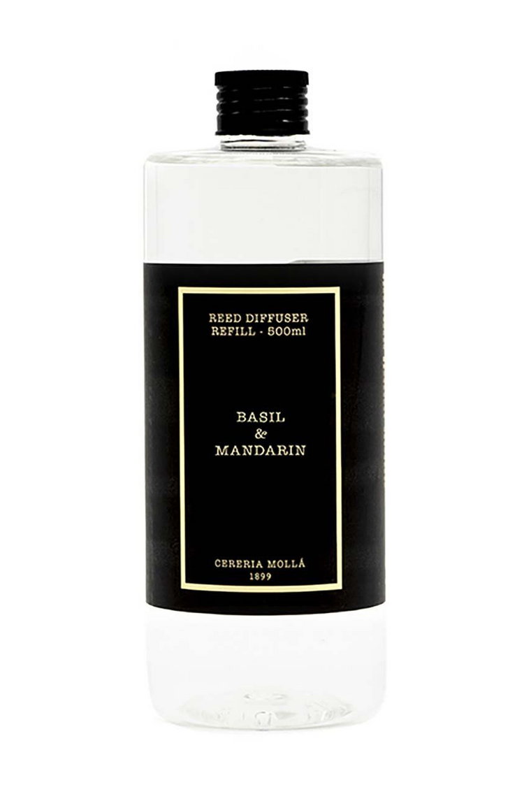 Cereria Molla zapas do dyfuzora zapachowego Basil & Mandarin 500 ml