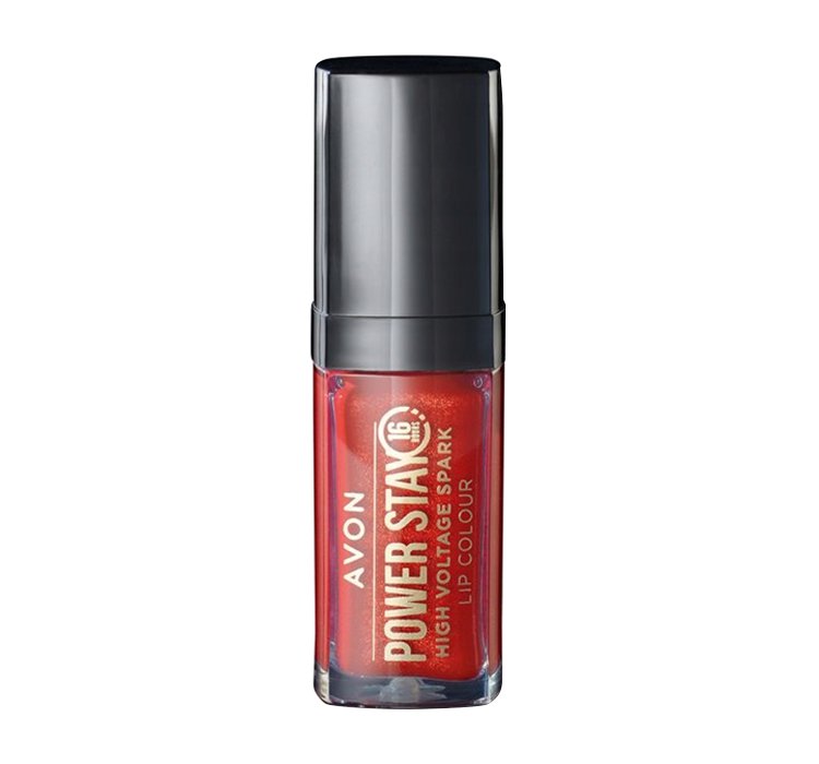 AVON POWER STAY PŁYNNA POMADKA DO UST SCARLET FLAME 7ML