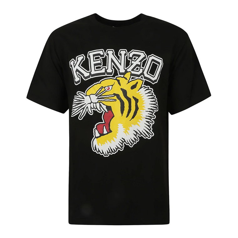 Tiger Varsity Oversize T-shirt dla Mężczyzn Kenzo