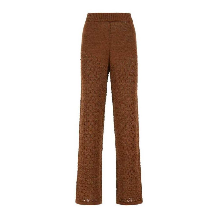 Brown Cotton Blend Calla Pant Rotate Birger Christensen