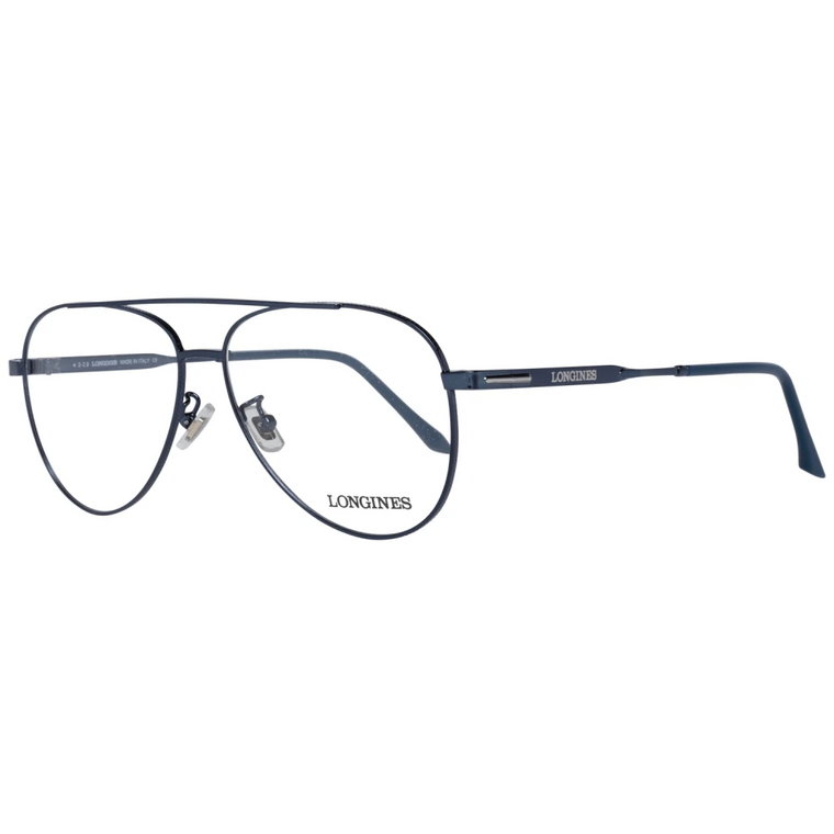 Niebieskie Męskie Okulary Optyczne Longines