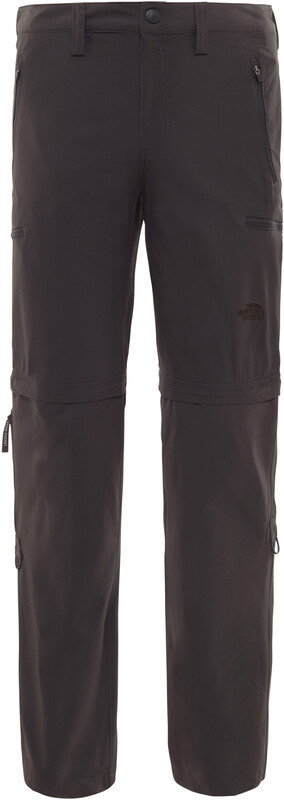 The North Face Exploration Convertible Pants Short Size Men, szary EU 46 (Short) 2022 Spodnie z odpinanymi nogawkami