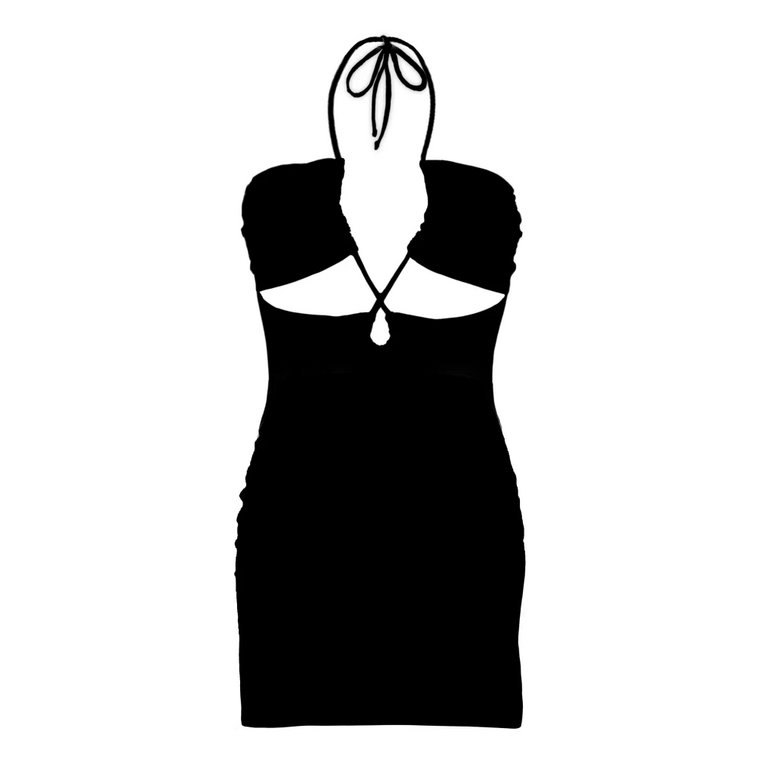 Czarna Sukienka Kolekcja MC2 Saint Barth