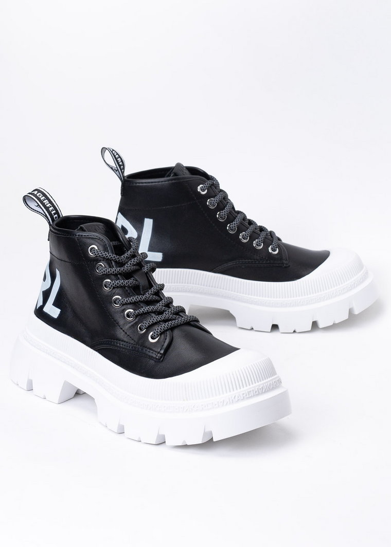 Sneakersy Damskie KARL LAGERFELD TREKKA MAX BRUSH LOGO HIKER