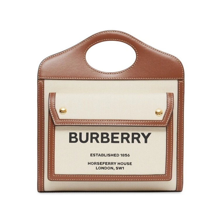 Mini Torebka z Kieszenią Burberry