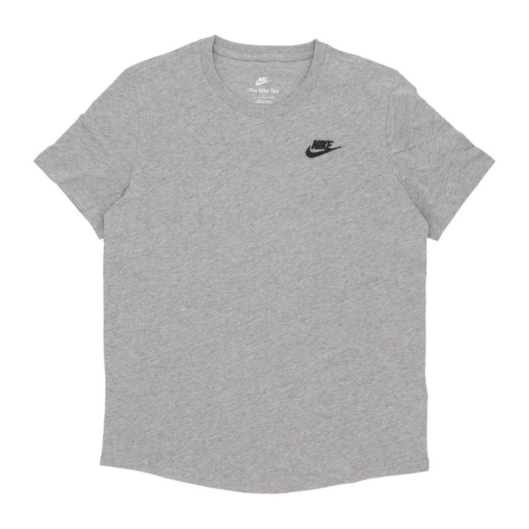 Sportswear Club Tee - Szary Heather/Czarny Nike