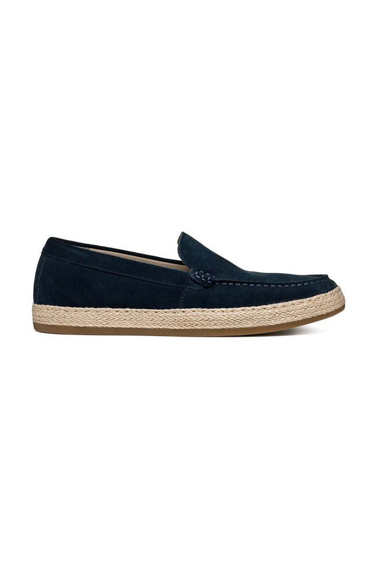 Geox espadryle zamszowe U PANTELLERIA kolor granatowy U45DWB 00022 C4002