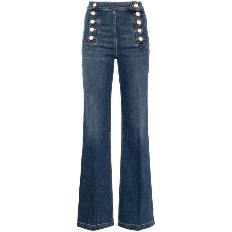 Indigo Bootcut Jeans Elisabetta Franchi