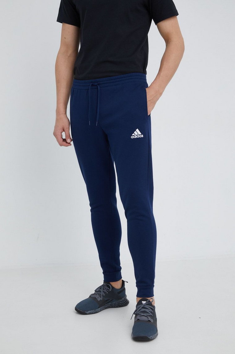 adidas Performance spodnie dresowe H57529 męskie kolor granatowy z aplikacją