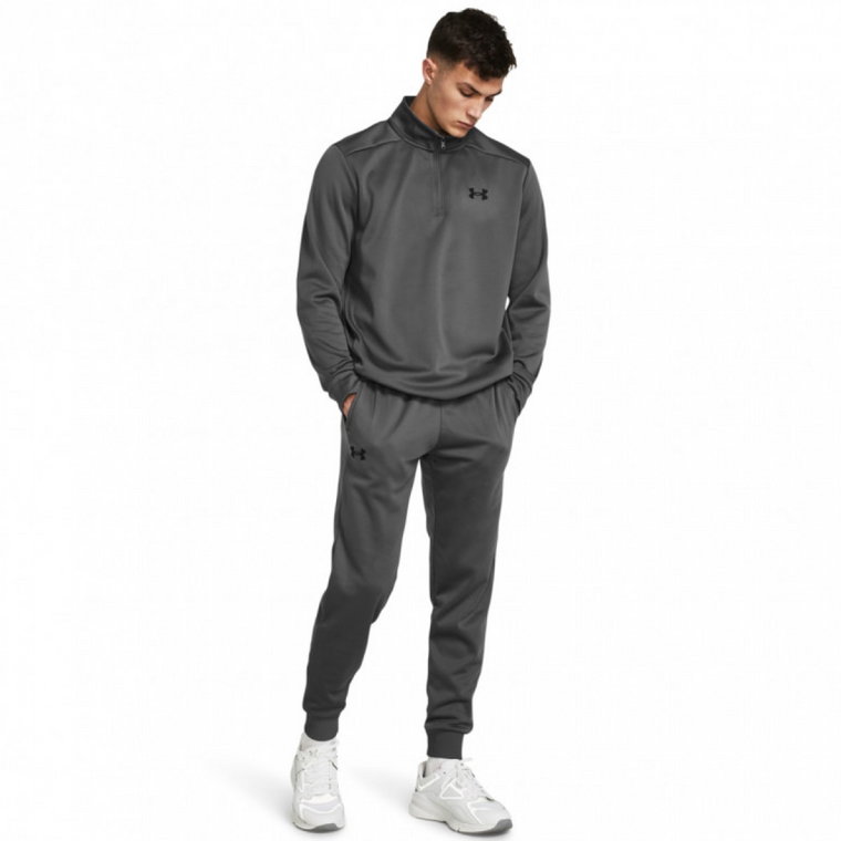 Męskie spodnie treningowe Under Armour UA Armour Fleece Joggers - szare