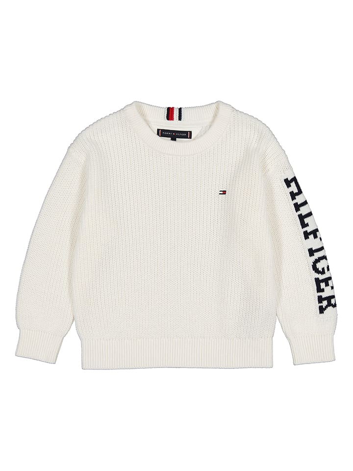 Tommy Hilfiger Sweter w kolorze kremowym