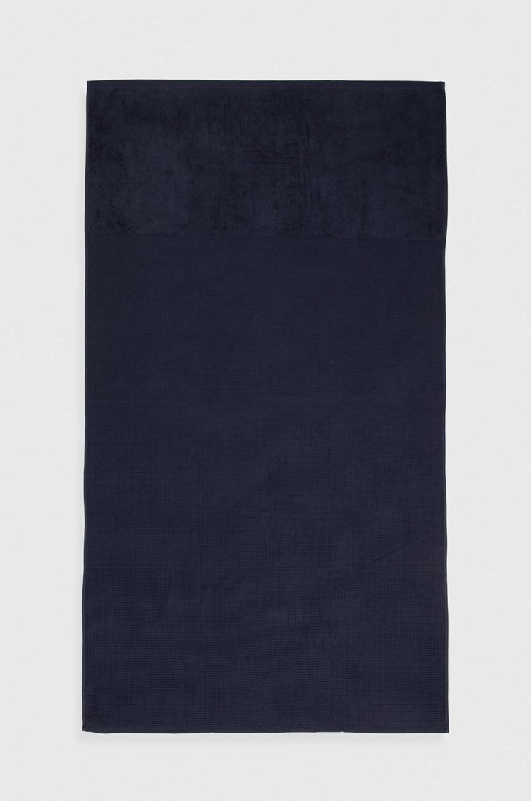 Emporio Armani Underwear ręcznik bawełniany kolor granatowy 231766 4R457