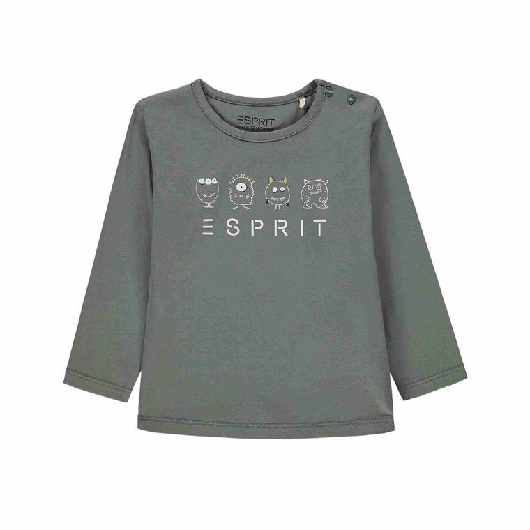 Esprit, chłopięca bluzka z długim rękawem, rozmiar 98