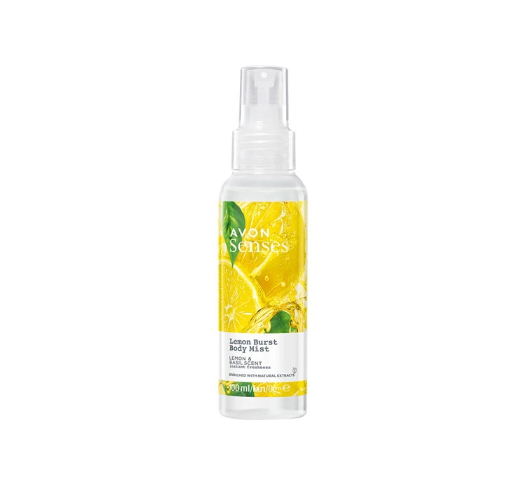 AVON SENSES BODY MIST MGIEŁKA DO CIAŁA LEMON BURST 100ML