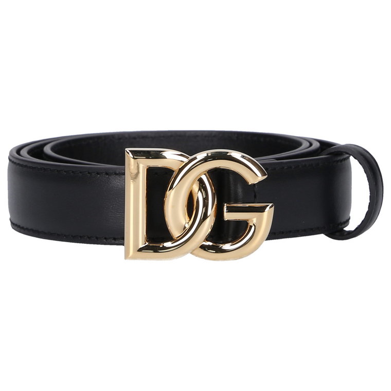 Dolce & Gabbana Gürtel DG Kalbsleder