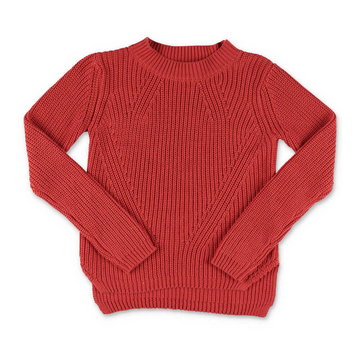 Gillis red knit organic cotton Molo jumper Molo