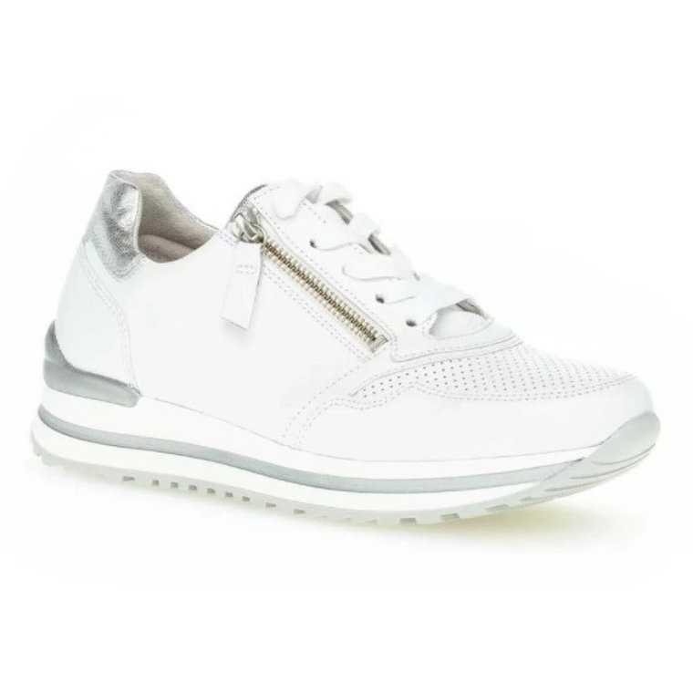 Białe buty sportowe dla kobiet Gabor