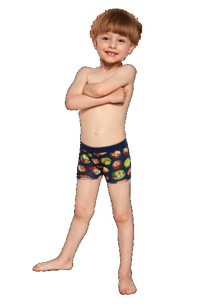 Cornette Kids Boy 701/132 Chestnut bokserki chłopięce