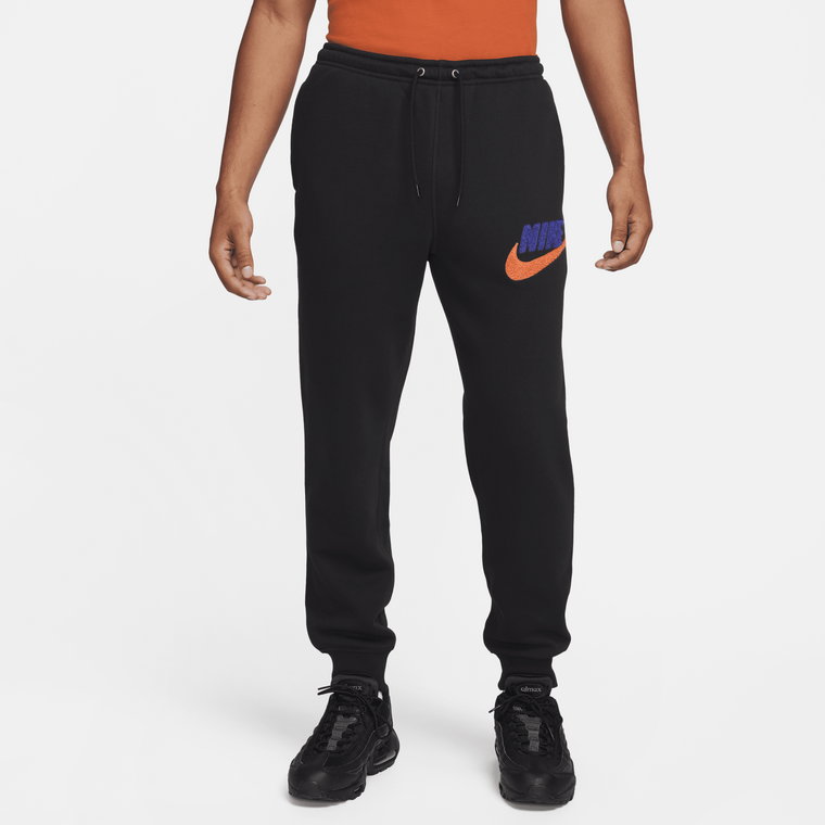 Męskie dzianinowe joggery Nike Club Fleece - Zieleń