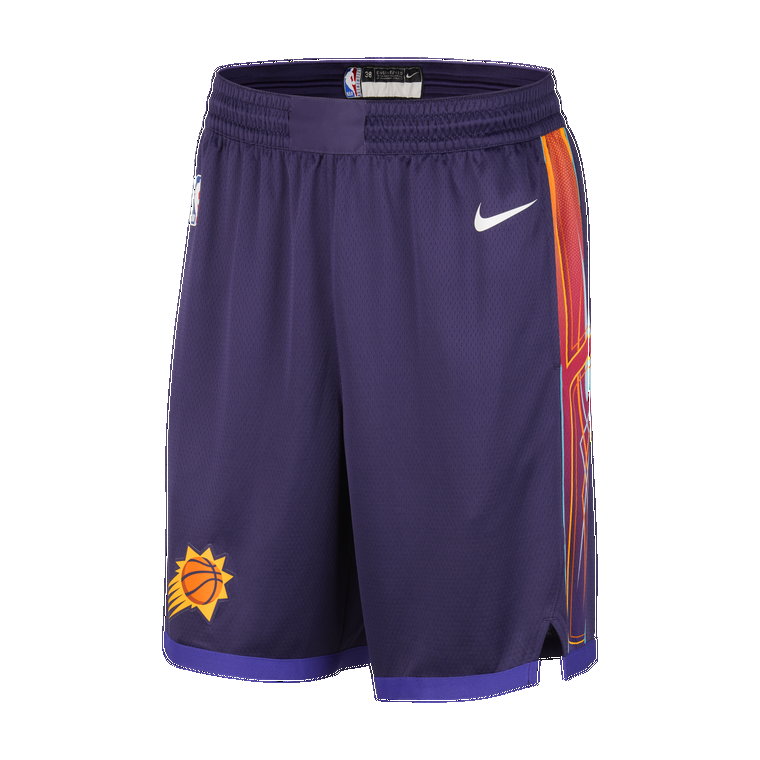 Spodenki męskie Nike Dri-FIT NBA Swingman Phoenix Suns City Edition 2023/24 - Fiolet