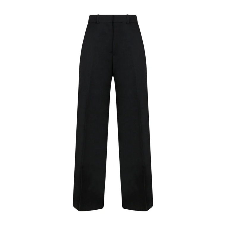 Czarne Spodnie - Stylowe i Trendy Lanvin