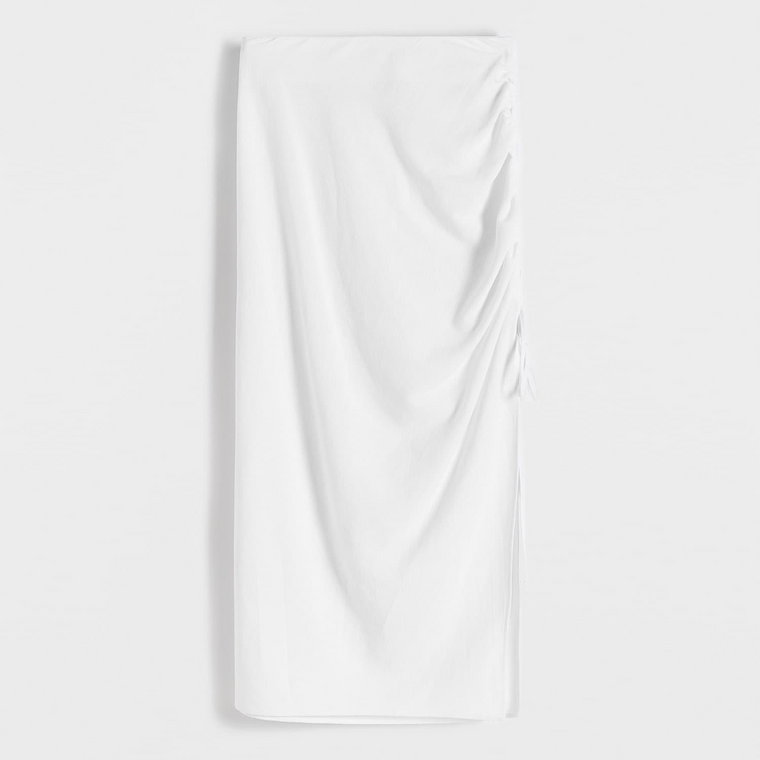 Reserved - Spódnica midi - biały