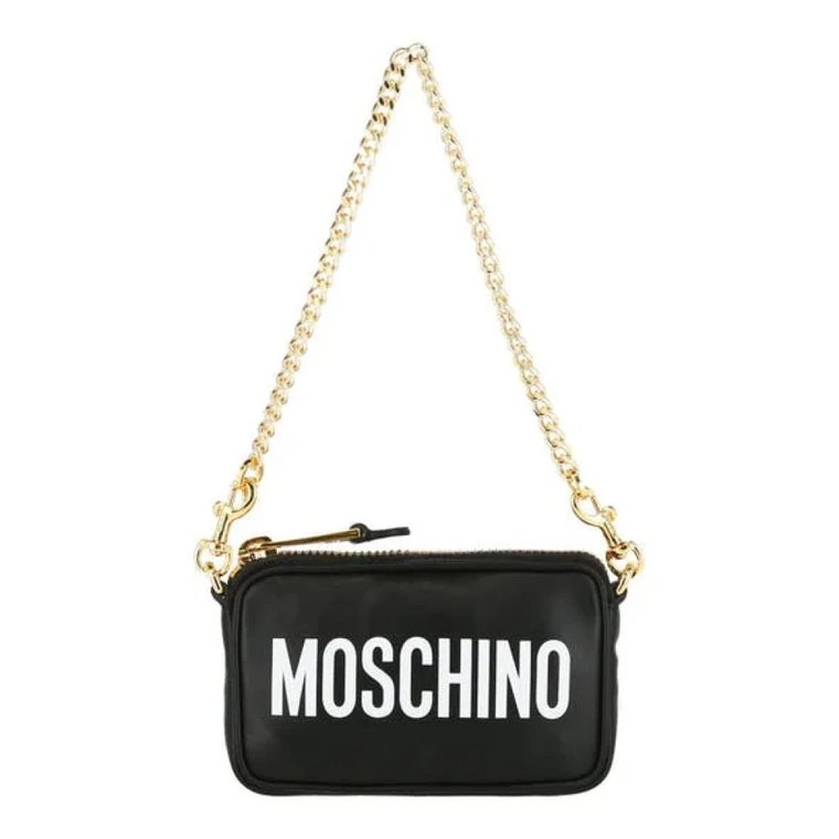 Pre-owned Leather crossbody-bags Moschino Pre-Owned