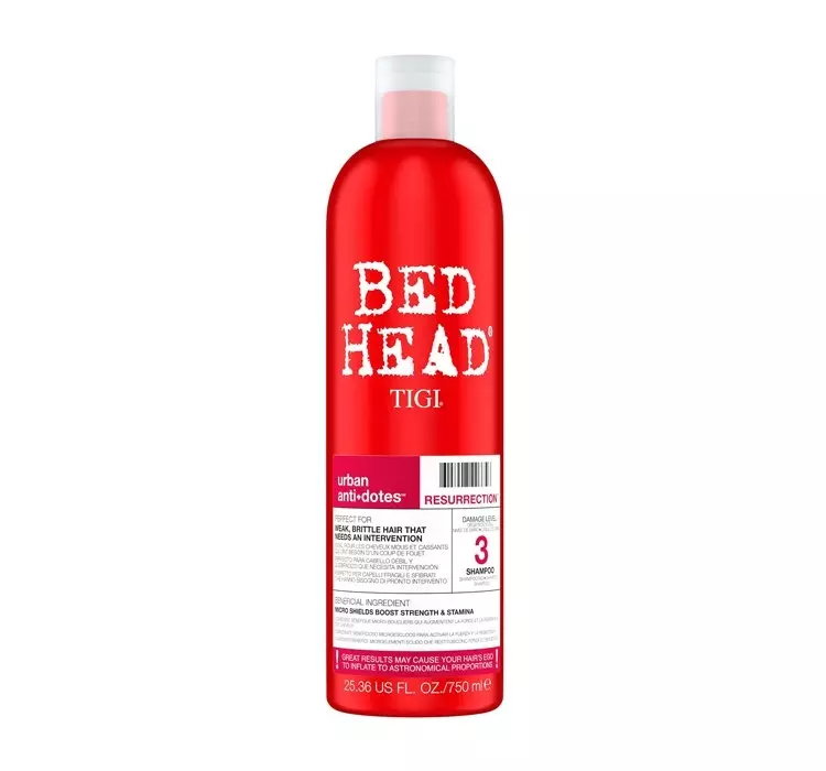 TIGI BED HEAD URBAN ANTI+DOTES RESURRECTION ODŻYWKA DO WŁOSÓW REGENERACJA 750ML