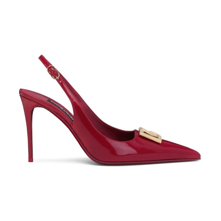 Fuchsia Szpilki Slingback Dolce & Gabbana