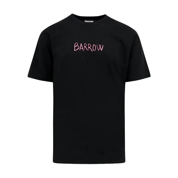 Czarna koszulka z dżerseju Barrow