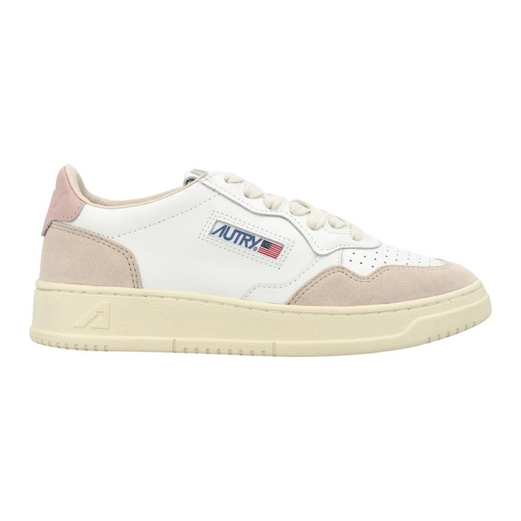 Białe/Różowe Sneakersy - Kolekcja Aw23 Autry