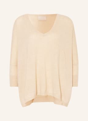 Kujten Sweter Z Kaszmiru Minie beige