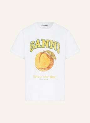 Ganni T-Shirt weiss