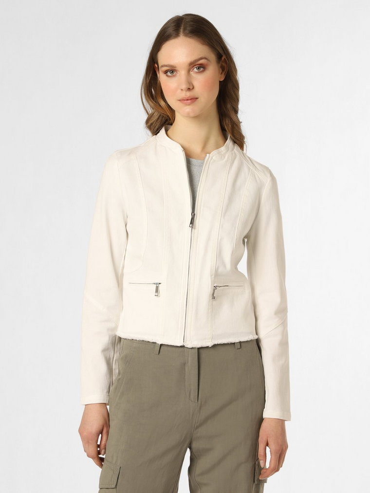 Apriori - Damska kurtka jeansowa, biały
