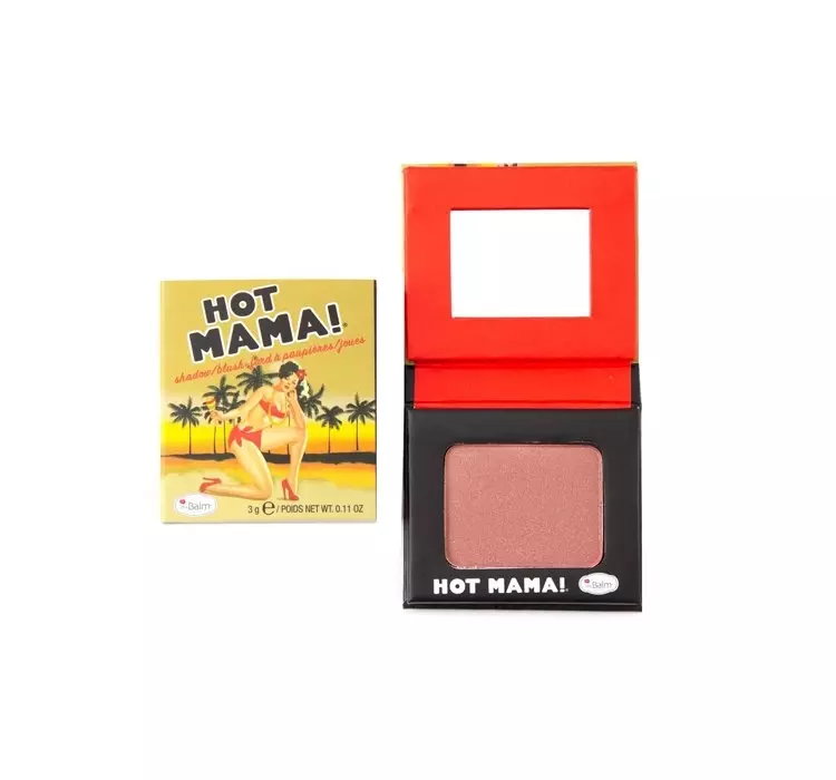 THE BALM HOT MAMA TRAVEL SIZE CIEŃ DO POWIEK I RÓŻ DO POLICZKÓW 3G