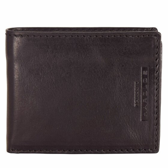Harold's Skórzany portfel siodłowy 12 cm braun