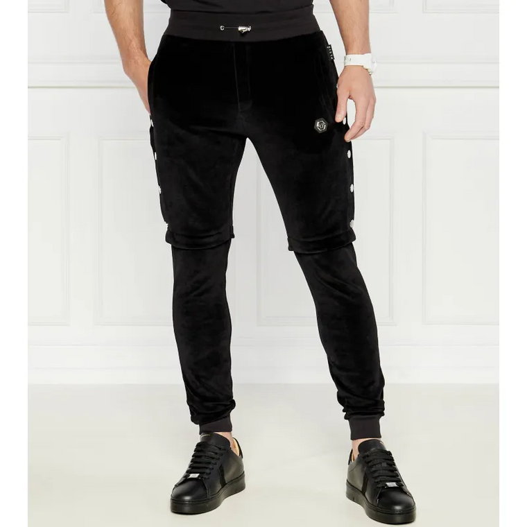 Philipp Plein Spodnie dresowe Jogging Trousers | Slim Fit