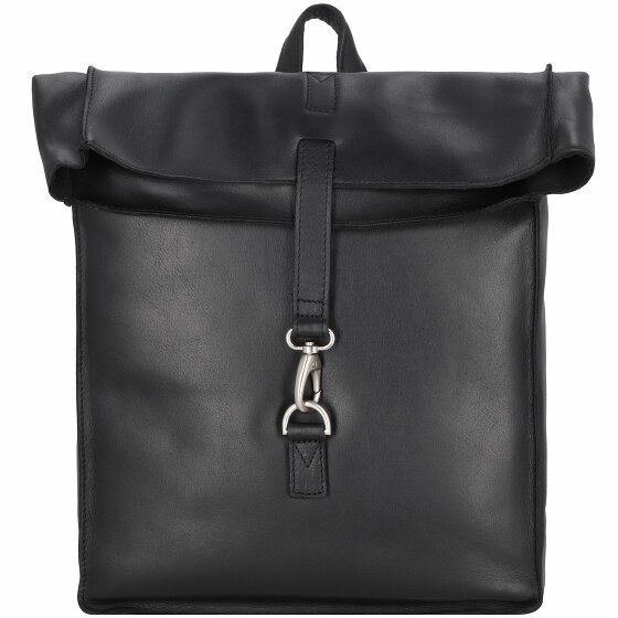 Cowboysbag Kirkby Plecak Skórzany 38 cm Komora na laptopa black